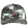 Elements Aqua Camo Trucker Snapback Cap Thumbnail