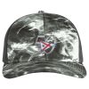 Elements Aqua Camo Trucker Snapback Cap Thumbnail
