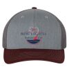 112 Trucker Cap - Greely PTO Heather gray/charcoal/maroon Thumbnail